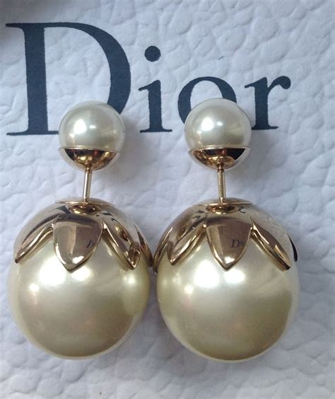 dior pearl earrings price|Dior tribal earrings real pearl.